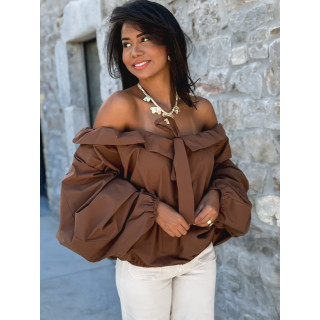 Blouse Blandine - Chocolat