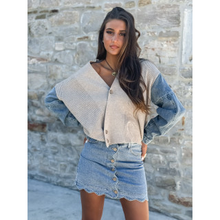 Gilet Rhéa - Taupe