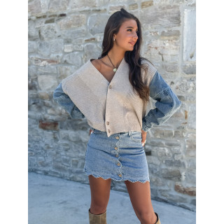 Gilet Rhéa - Taupe