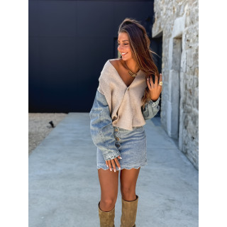 Gilet Rhéa - Taupe
