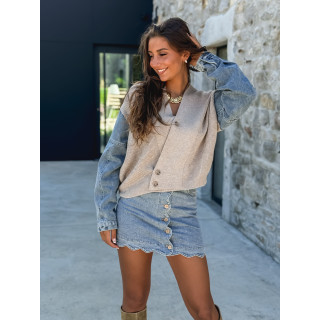 Gilet Rhéa - Taupe