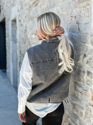 Veste sans manches Ezra - Gris