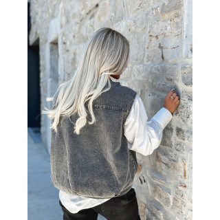 Veste sans manches Ezra - Gris