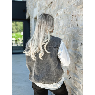 Veste sans manches Ezra - Gris