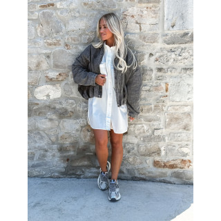 Veste en jeans Ysia - Gris