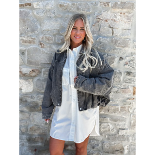 Veste en jeans Ysia - Gris