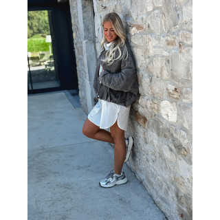 Veste en jeans Ysia - Gris