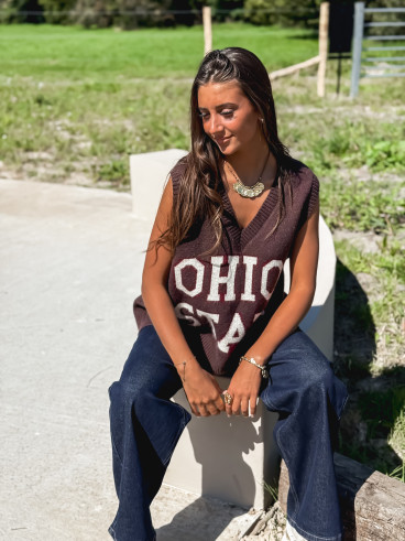 Pull Ohio - Chocolat