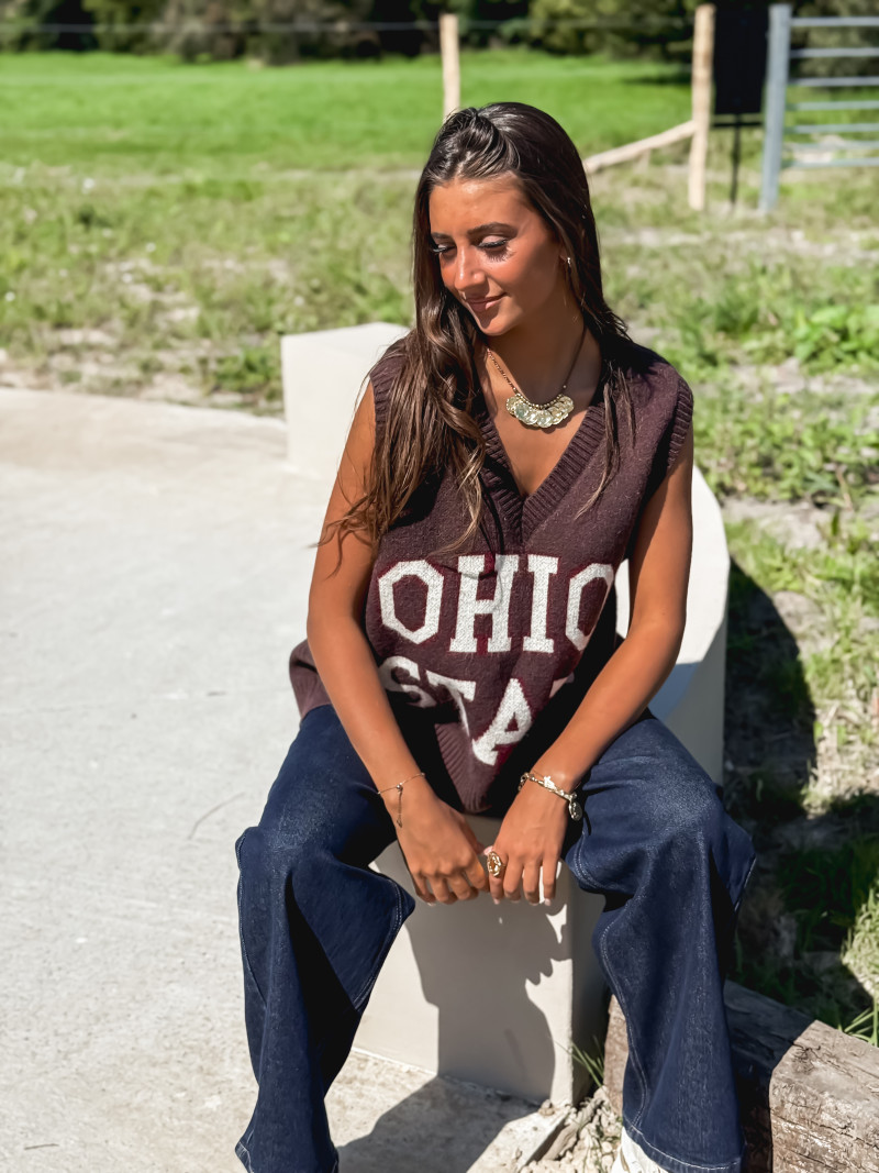 Pull Ohio - Chocolat