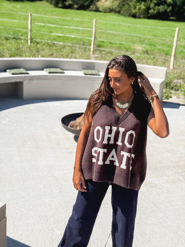 Pull Ohio - Chocolat