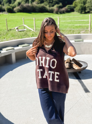 Pull Ohio - Chocolat