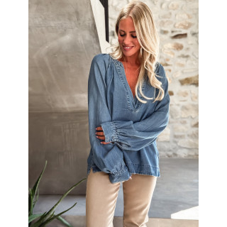 Blouse Mirae - Bleu jeans