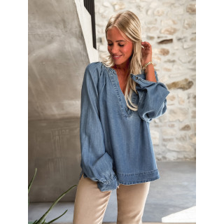 Blouse Mirae - Bleu jeans