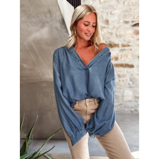 Blouse Mirae - Bleu jeans
