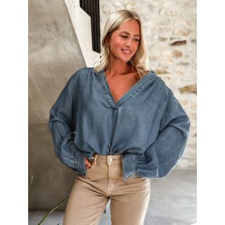 Blouse Mirae - Bleu jeans