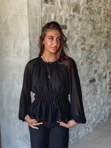 Blouse Idaya - Noir