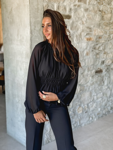 Blouse Idaya - Noir