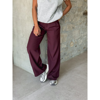 Pantalon Isolde - Aubergine
