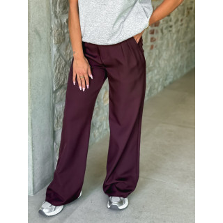 Pantalon Isolde - Aubergine