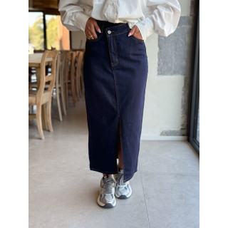Jupe en jeans Zephyra - Bleu foncé