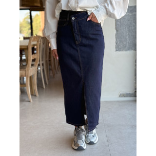 Jupe en jeans Zephyra - Bleu foncé