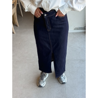Jupe en jeans Zephyra - Bleu foncé