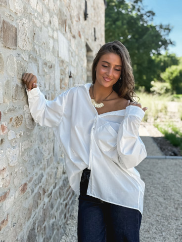 Chemise Auxanie - Blanc