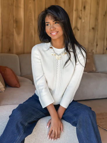 Pull Elowen - Beige