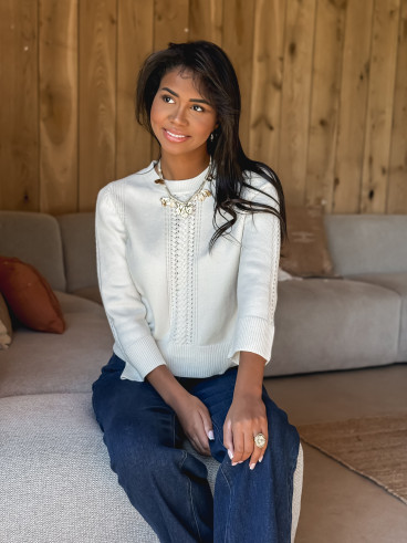 Pull Elowen - Beige