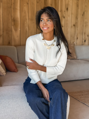 Pull Elowen - Beige