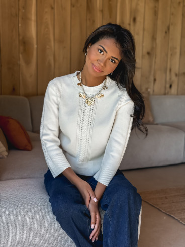 Pull Elowen - Beige