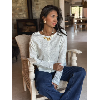 Gilet Lauranne - Ecru