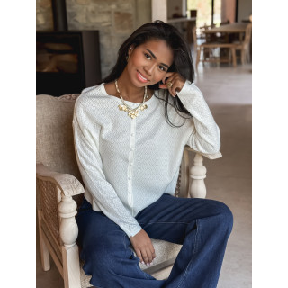 Gilet Lauranne - Ecru