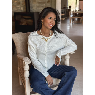 Gilet Lauranne - Ecru