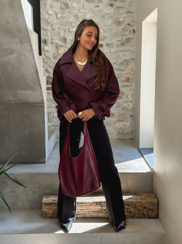 Trench Athalia - Bordeaux
