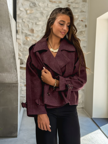 Trench Athalia - Bordeaux