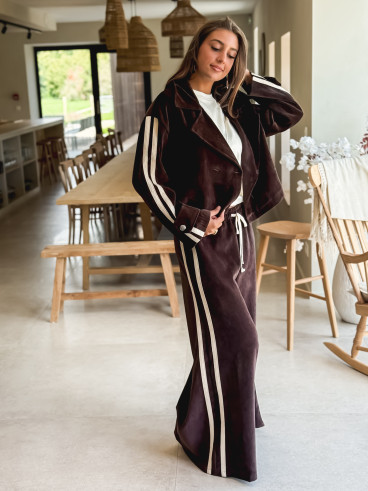 Veste Thalya - Chocolat