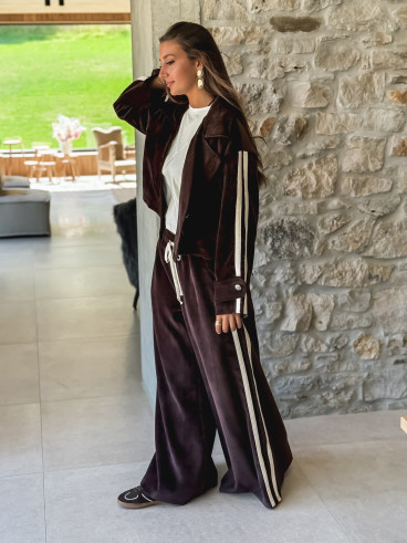 Veste Thalya - Chocolat
