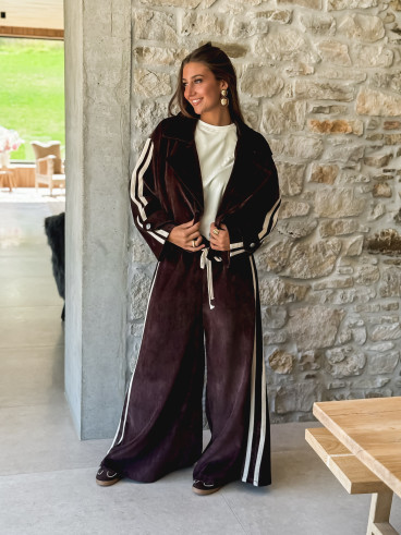 Veste Thalya - Chocolat