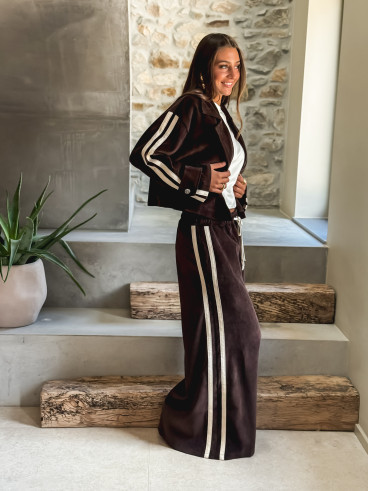 Veste Thalya - Chocolat