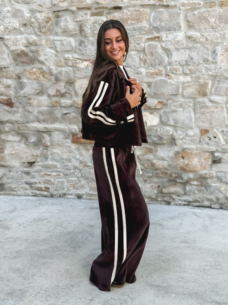 Veste Thalya - Chocolat
