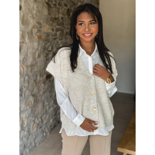 Gilet Ayline - Beige
