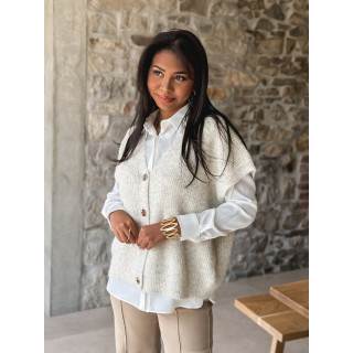 Gilet Ayline - Beige