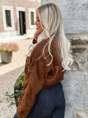 Veste courte Yanah - Camel