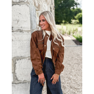 Veste courte Yanah - Camel