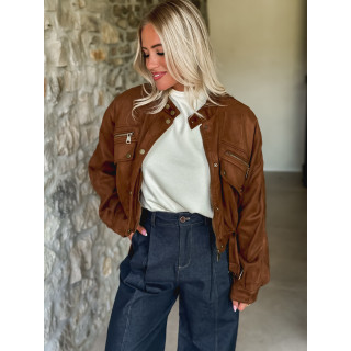 Veste courte Yanah - Camel