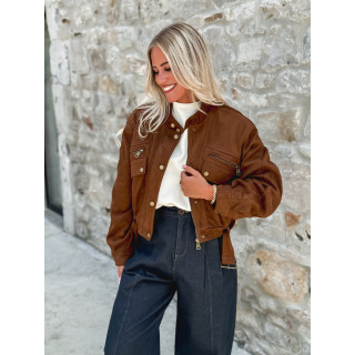 Veste courte Yanah - Camel