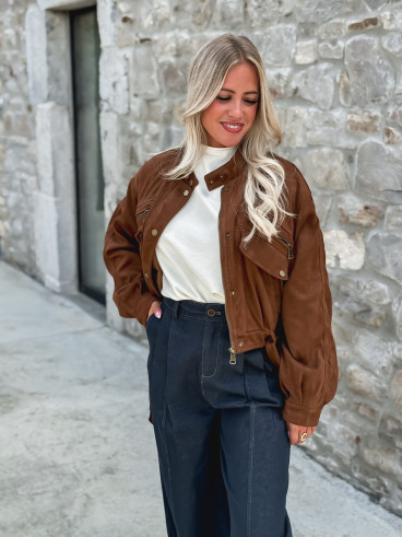Veste courte Yanah - Camel