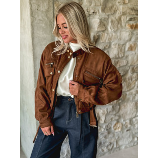 Veste courte Yanah - Camel