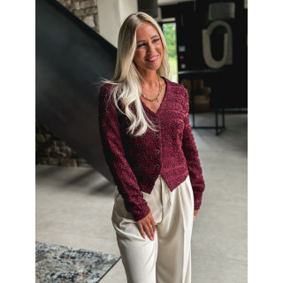Blouse Lynnie - Bordeaux